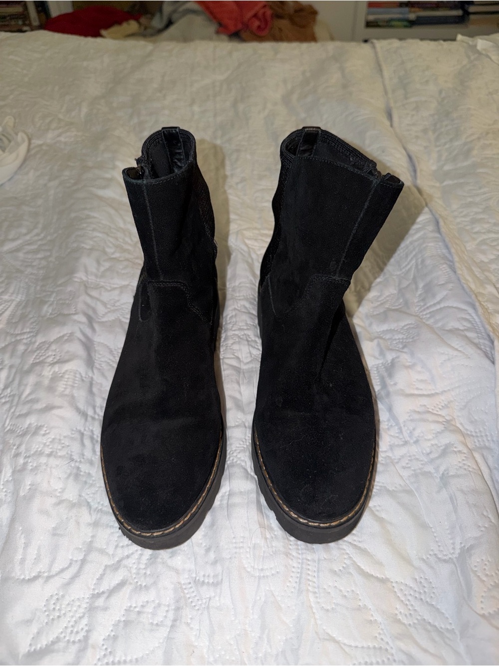 Donald Pliner Black Ankle Boots